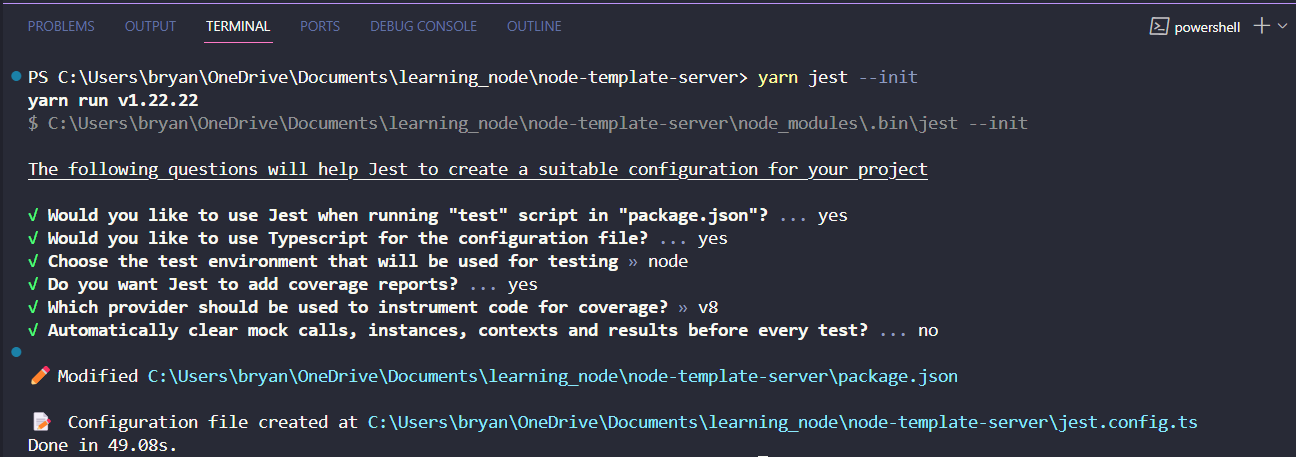 Jest Config